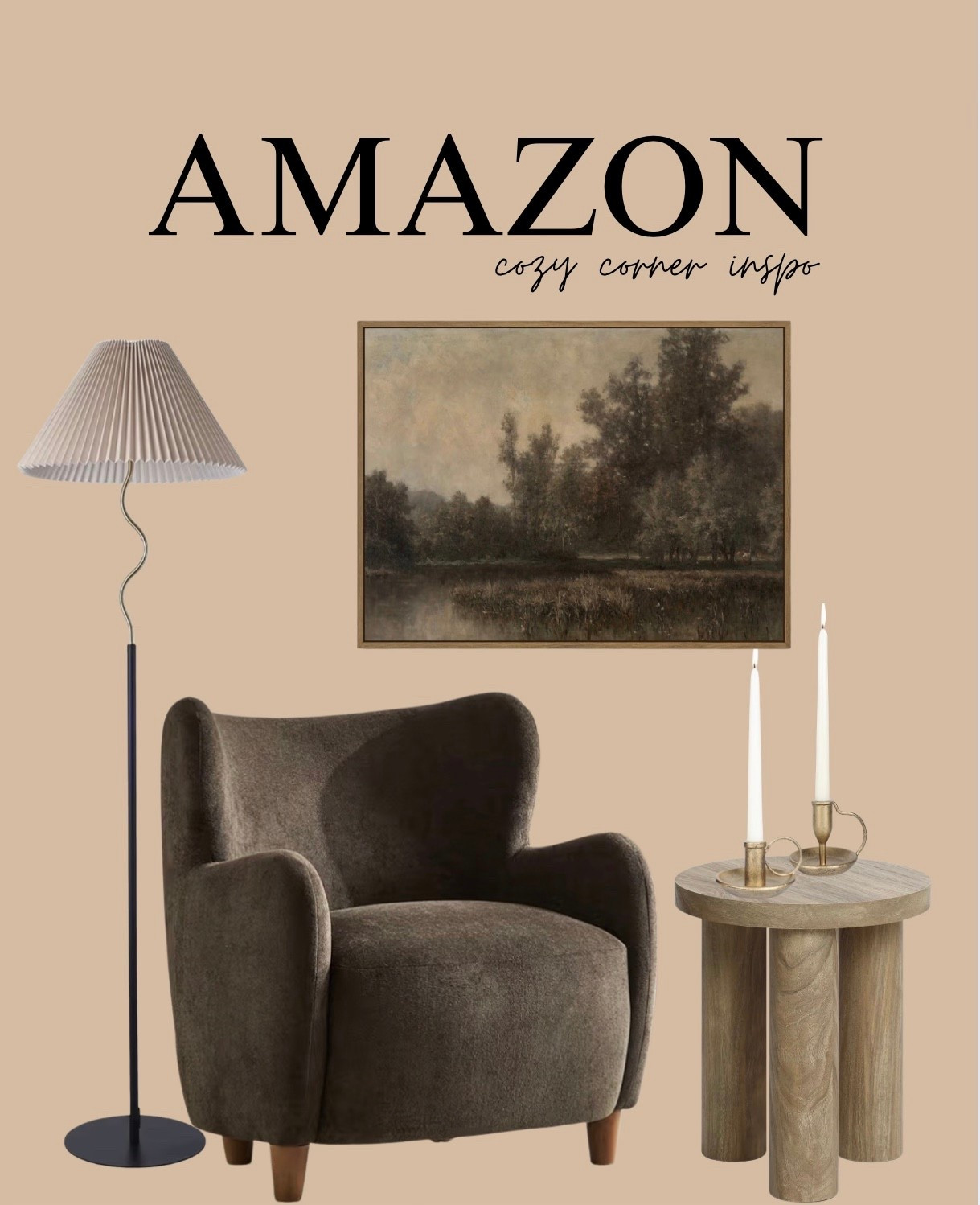 Amazon cozy corner inspiration 😍

#LTKHome #LTKSaleAlert #LTKU
