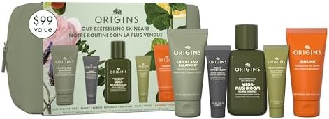 Origins Bestselling Skincare Set | Features Cleanser, Mask, Treatment Lotion, Serum & Moisturizer... | Amazon (US)
