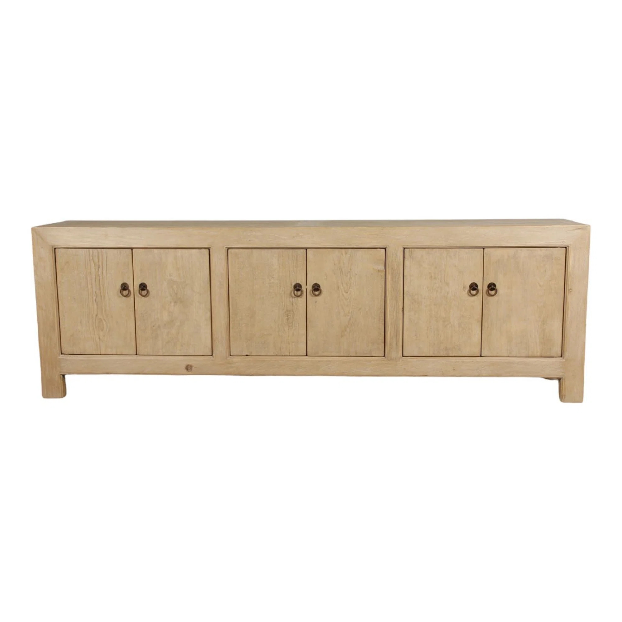 Solid Wood 6 - Door Accent Cabinet | Wayfair North America