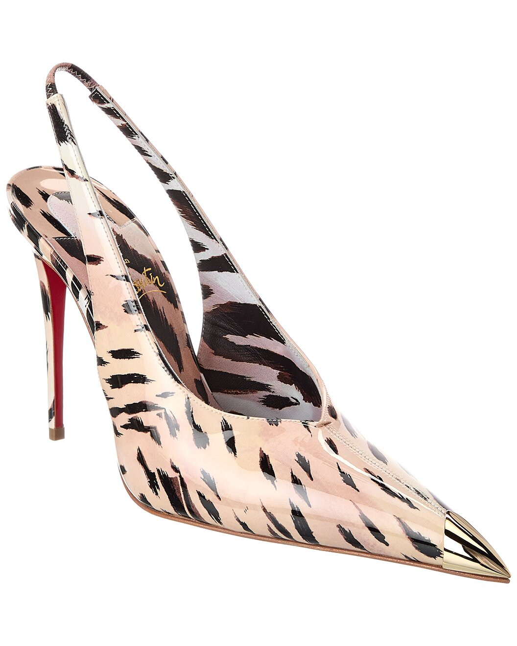 Katissima Sling 100 Patent Pump | Gilt & Gilt City