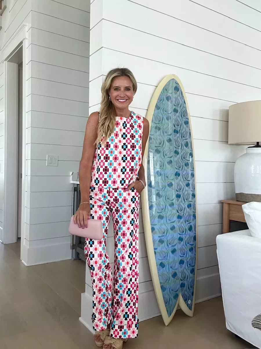 Obsessed with how easy it is to style with matching pants or white denim, just add cute heels and you're vacay or dinner date ready. Grab 15% off this darling summer set with code FANCY15 (wearing XS in both for reference!). 

 #LTKSeasonal #LTKFindsUnder100 #LTKStyleTip