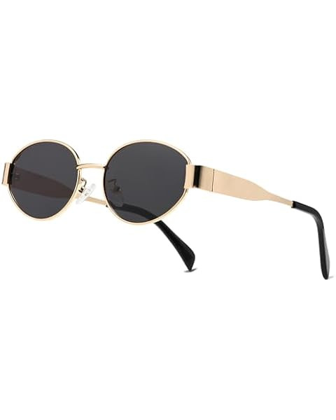 SOJOS Gafas de sol ovaladas retro para mujeres y hombres, gafas de sol de moda clásicas con prot... | Amazon (US)