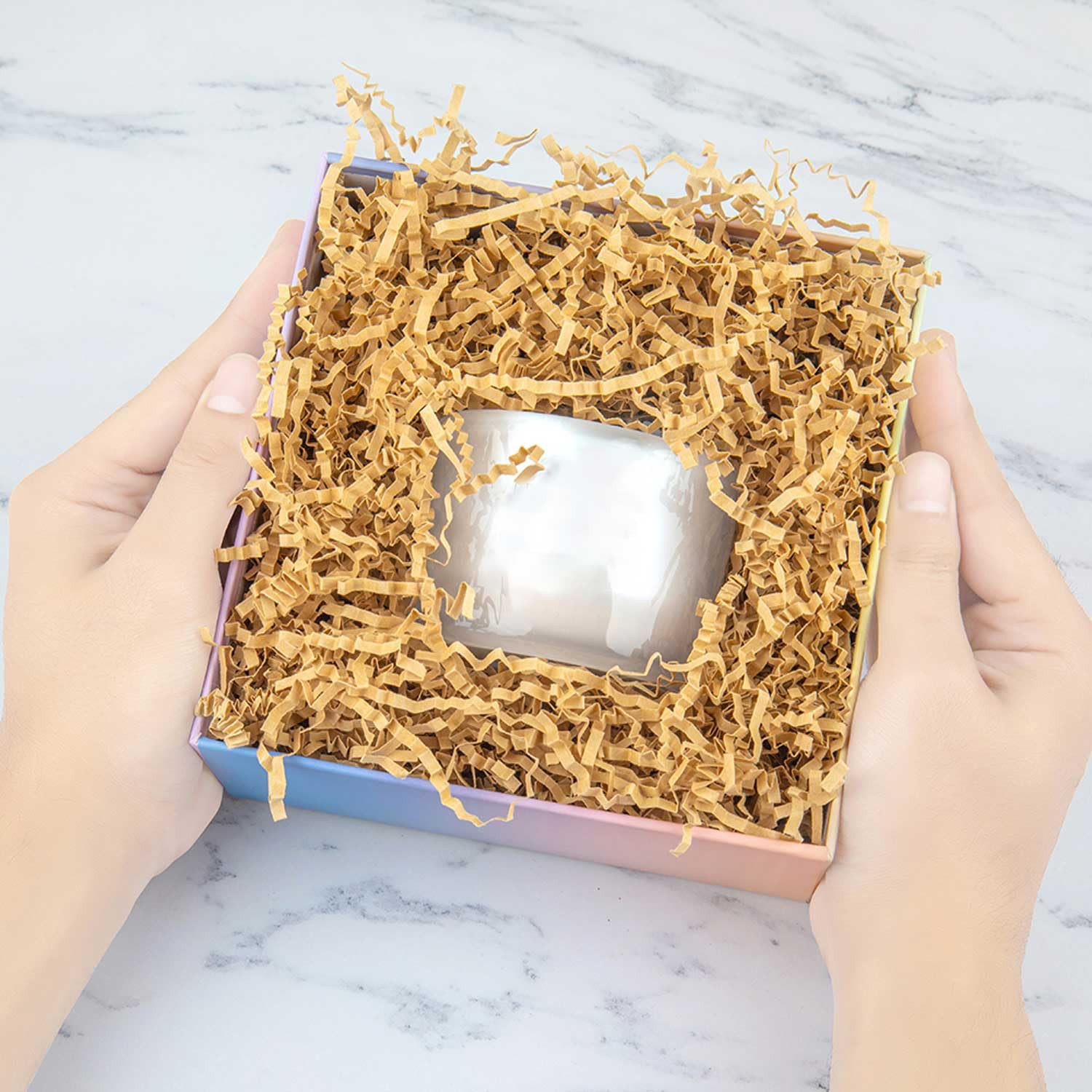 Caleihd Crinkle Cut Paper Shred Packing Grass Cushion Paper Streamer for Christmas Wedding Birthd... | Amazon (US)