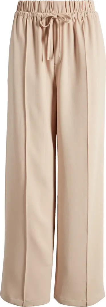 Wide Leg Drawstring Waist Pants | Nordstrom