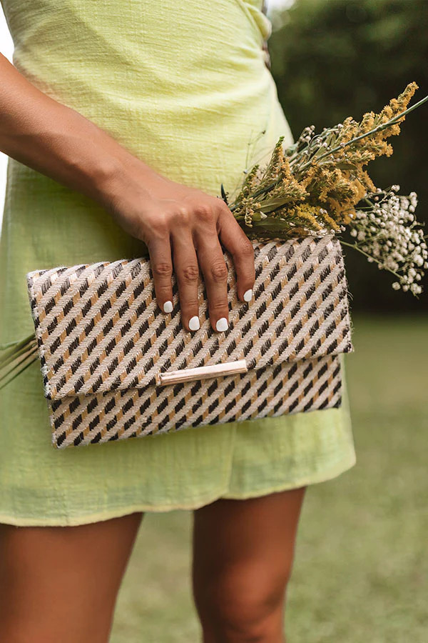 Casual Elegance Clutch In Royal Plum | Impressions Online Boutique