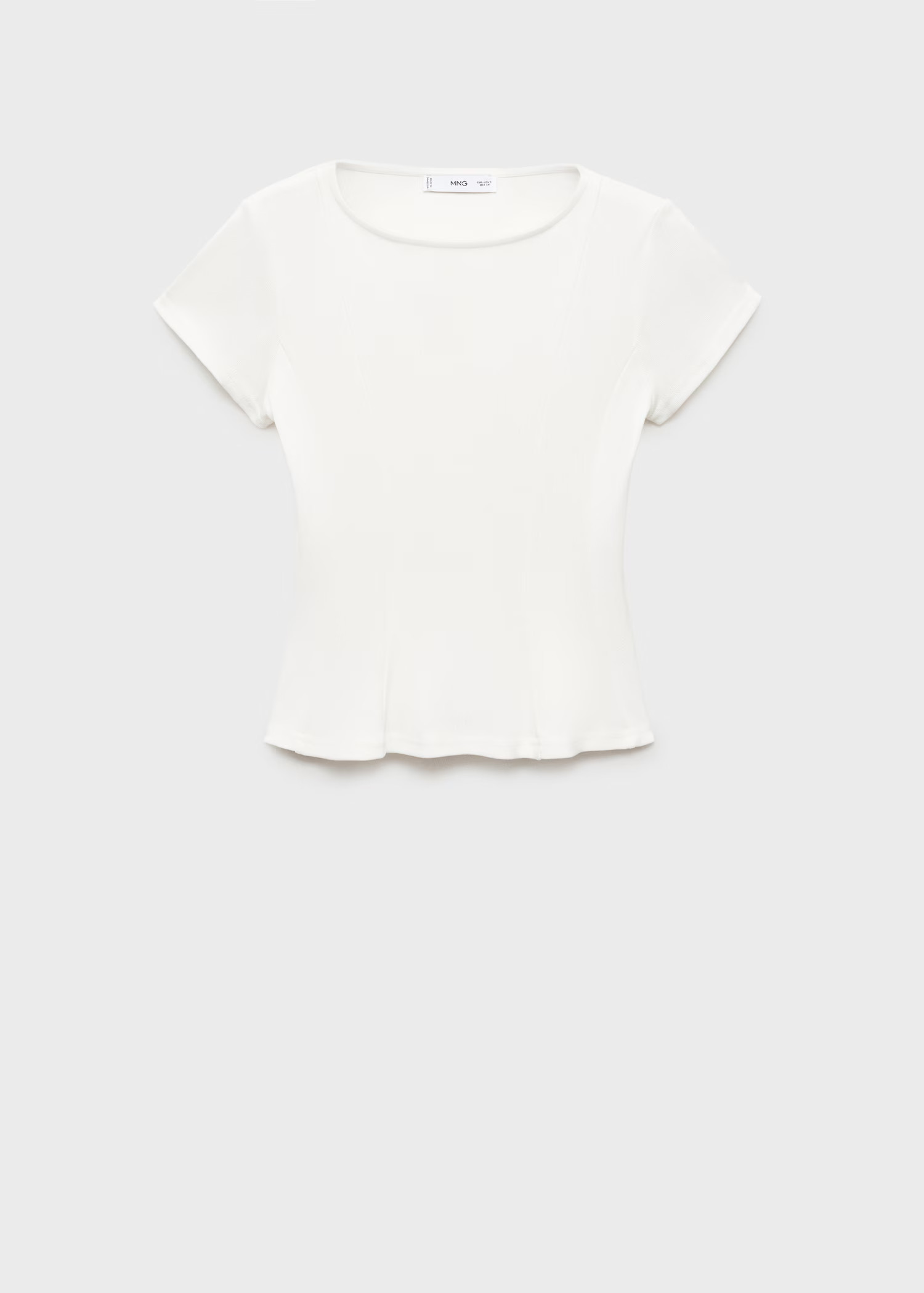 A-line cotton tee - Women | MANGO United Kingdom | MANGO (UK)