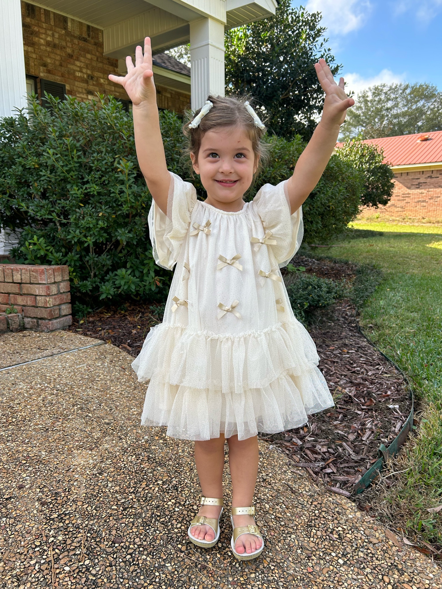 Holiday dress / Christmas outfit / bows / coquette / budget friendly 

#LTKFamily #LTKKids #LTKBaby