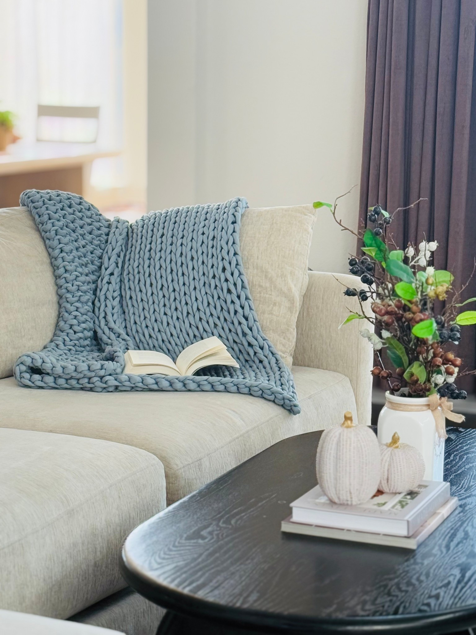 Made for cozy nights and a quiet life, thanks to the gentle hug of a weighted blanket. Lots of color options. 

#LTKSeasonal #LTKFallSale #LTKHome