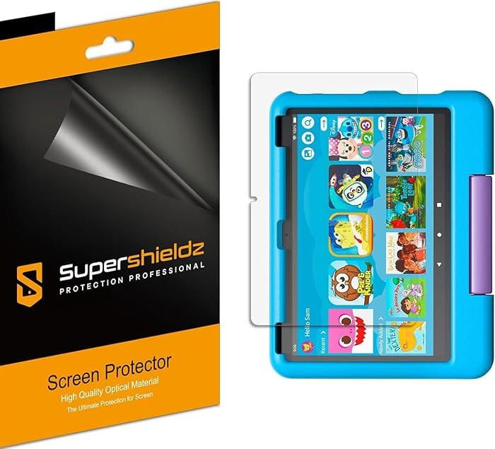 (3 Pack) Supershieldz Designed for All-New Fire HD 10 Kids and Fire HD 10 Kids Pro Tablet 10.1 in... | Amazon (US)