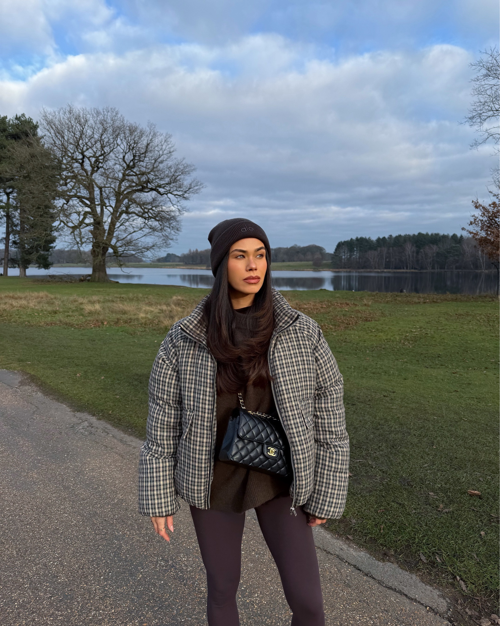 my favourite topshop coat - wearing size small! I live in this so cosy!