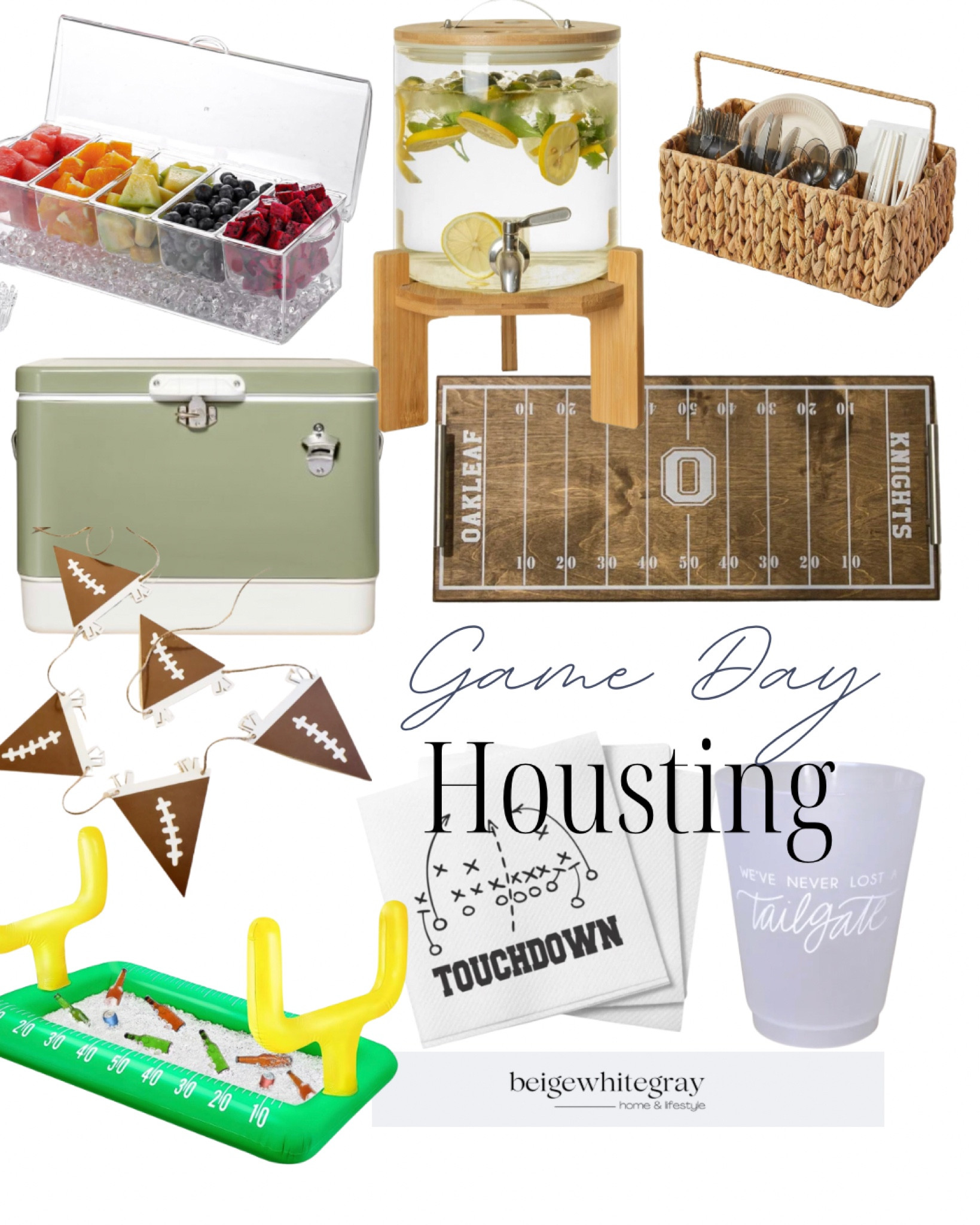 Game day boasting finds! These game day boasting finds are so cute and perfect for entertaining. 

#LTKSeasonal #LTKparties #LTKhome