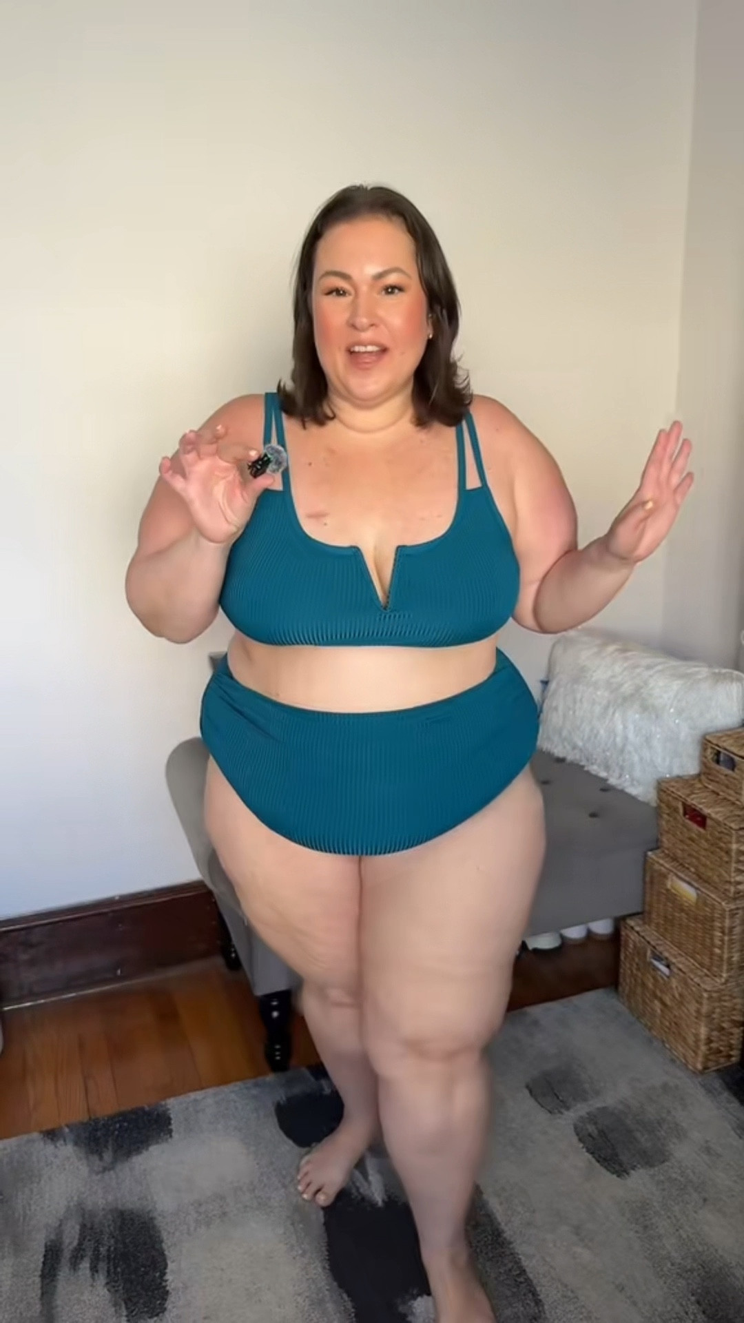 Tummy control 2 piece plus size swimsuit ✨ Absolutely love the color choices with these! 😍

#plussizeswimsuit #plussizebathingsuit #tummycontrolbathingsuit #plussize

#LTKSwim #LTKPlusSize