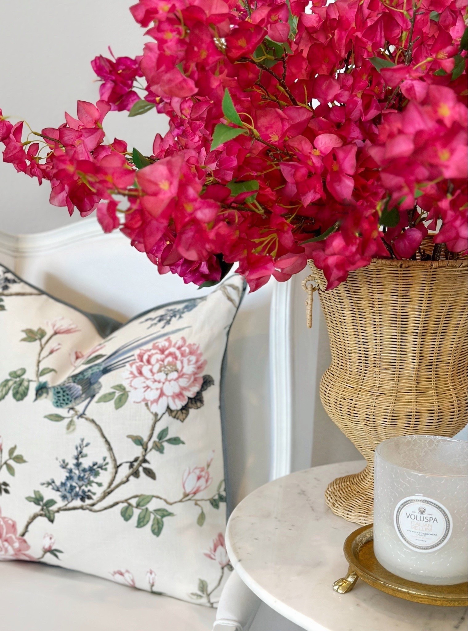 Spring pillow bird floral pillow

#LTKHome #LTKSaleAlert