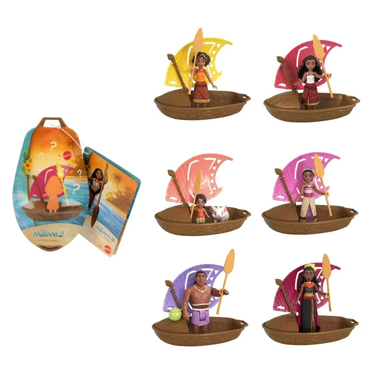 Disney Moana 2 Wayfinder Wonders with Surprise Small Doll, Canoe & Accessory (Styles May Vary) | Walmart (US)