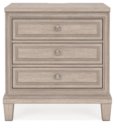 Jorlaina 29" 3 Drawer Charging Nightstand | Ashley Homestore