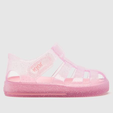 Kids Girls Toddler Pale Pink Igor Star Glitter Sandals | schuh | Schuh