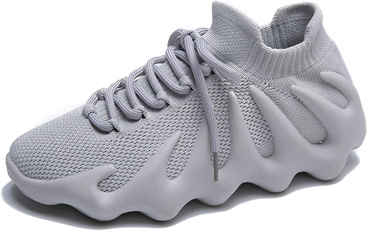 ENYSELI Lightweight Knit Sneakers 450 Knitted Breathable Running Shoes Slip on Walking Shoes Mesh... | Amazon (US)