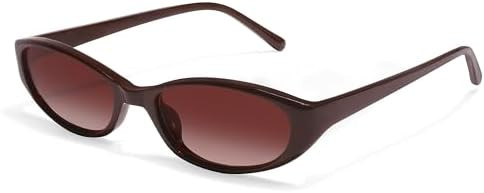 Retro Oval Sunglasses for Women 2026 90s Small Chic Cat Eye Sun Glasses Sunnies Lightweight Shade... | Amazon (US)