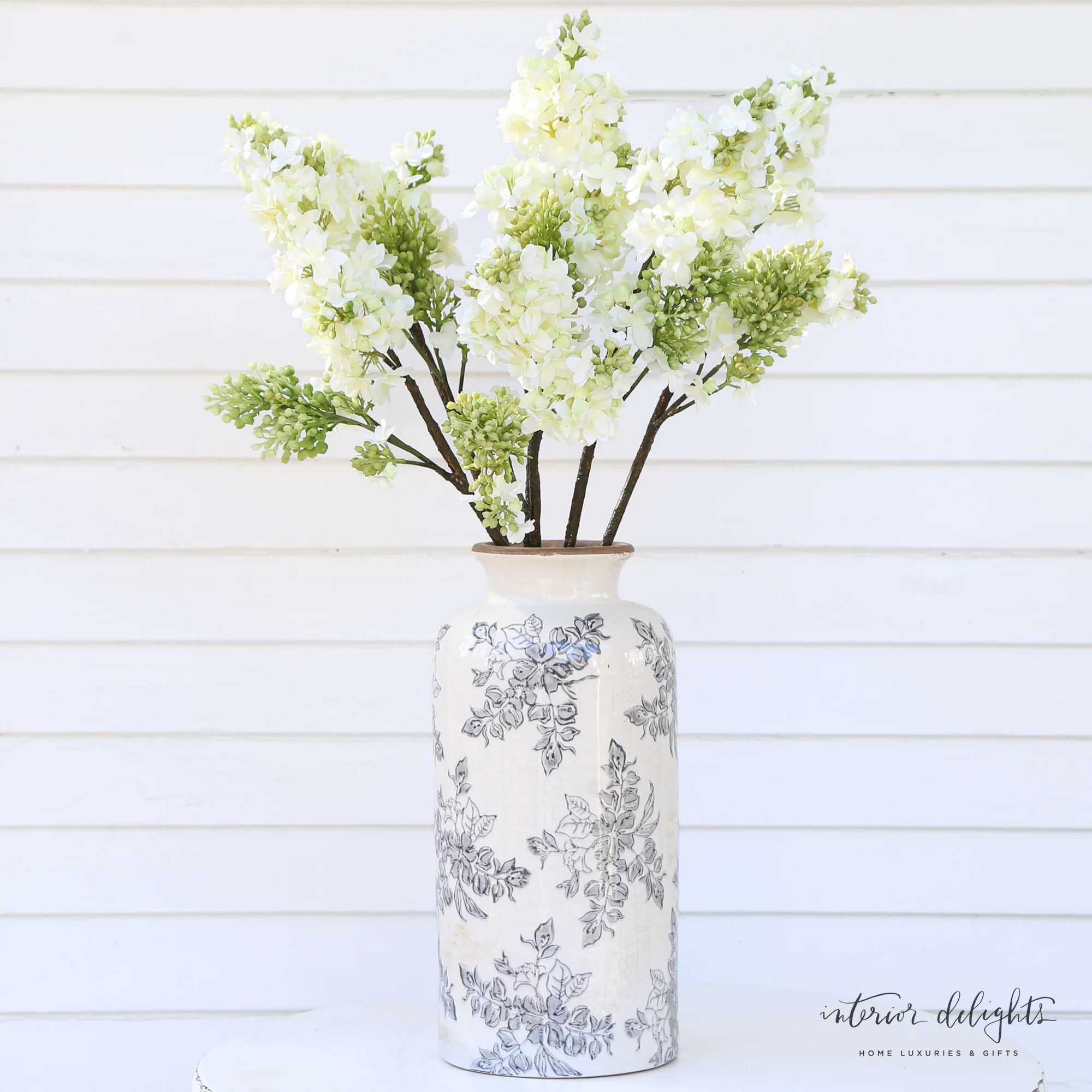White Lilac Spray | Interior Delights