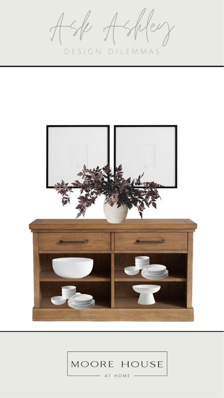 A great option for both functional & pretty storage in a breakfast or dining room. Change the florals out for each season. 

#LTKhome