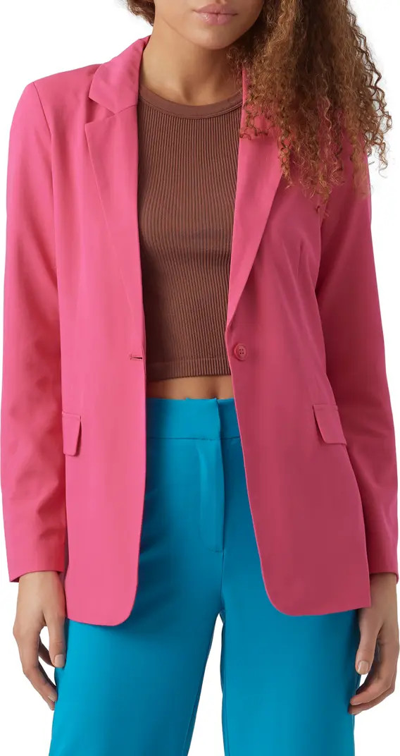 VERO MODA Zelda One-Button Blazer | Nordstrom | Nordstrom