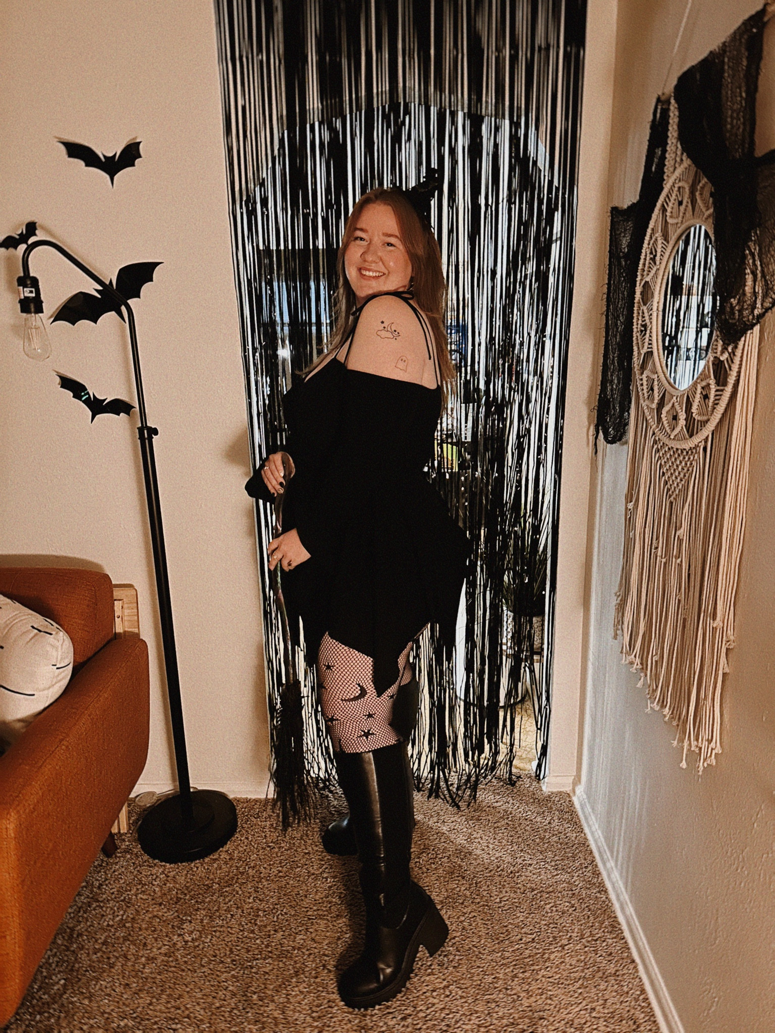 Witchy Plus Size Halloween Costume 🎃

Dress is from Dolls Kiss and witches broom and tights are from Spirit Halloween!!

#LTKPlusSize #LTKHalloween #LTKParties