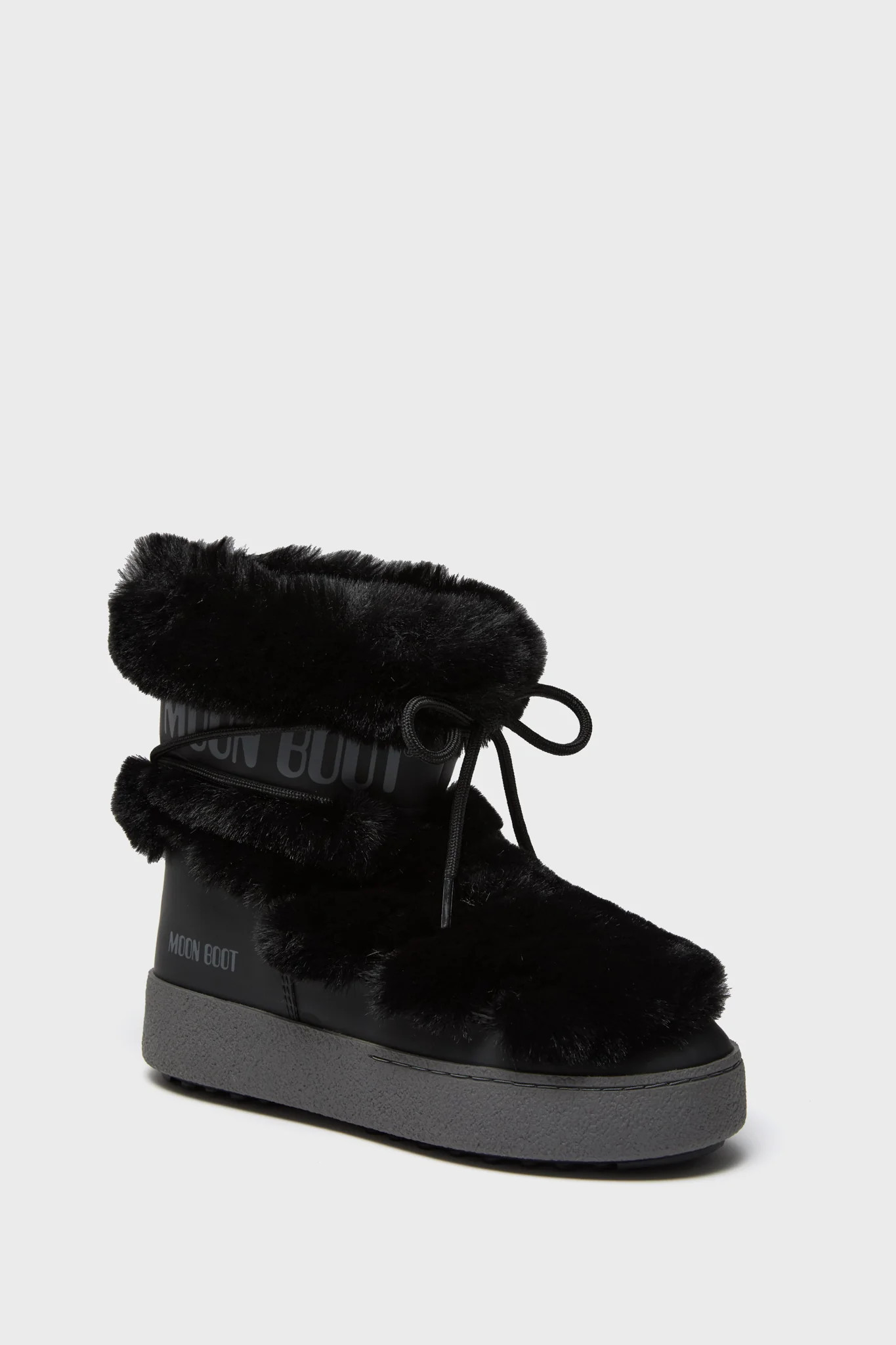 Black LTrack Faux Fur Boots | Tuckernuck (US)