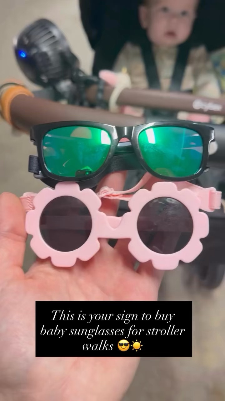 Baby sunnies from Amazon!😎😎 ordered these two pairs for stroller walks with the twins! 

#LTKdayinmylife #LTKBaby #LTKmomlife