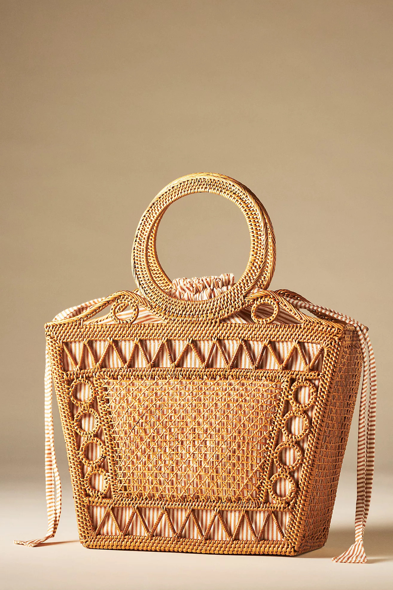 Bali Circle-Handle Satchel | Anthropologie (US)