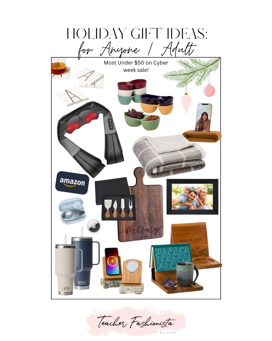 Holiday gift ideas for anyone! Most of these are already on a sale or cyber deal! 

#LTKGiftGuide #LTKCyberWeek