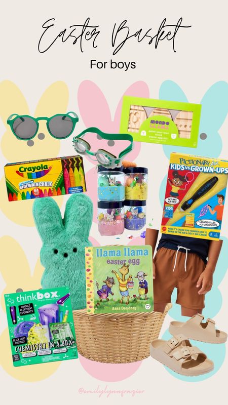 Easter basket ideas for boys! 

#LTKfamily #LTKSeasonal #LTKFind