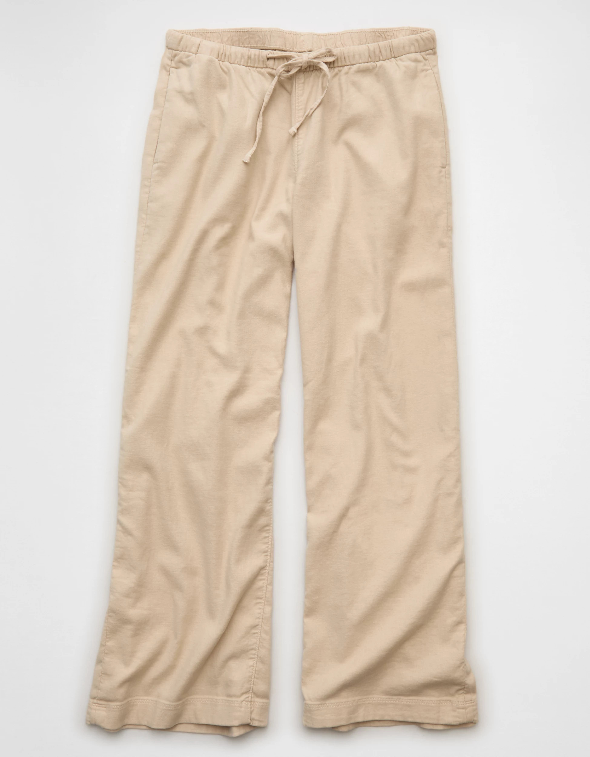 AE Low-Rise Linen-Blend Pull-On Pant | American Eagle Outfitters (US & CA)