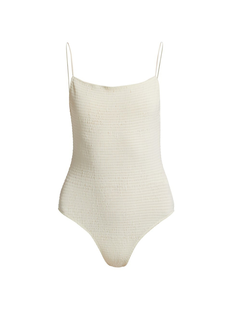Smocked One-Piece Swimsuit | Saks Fifth Avenue