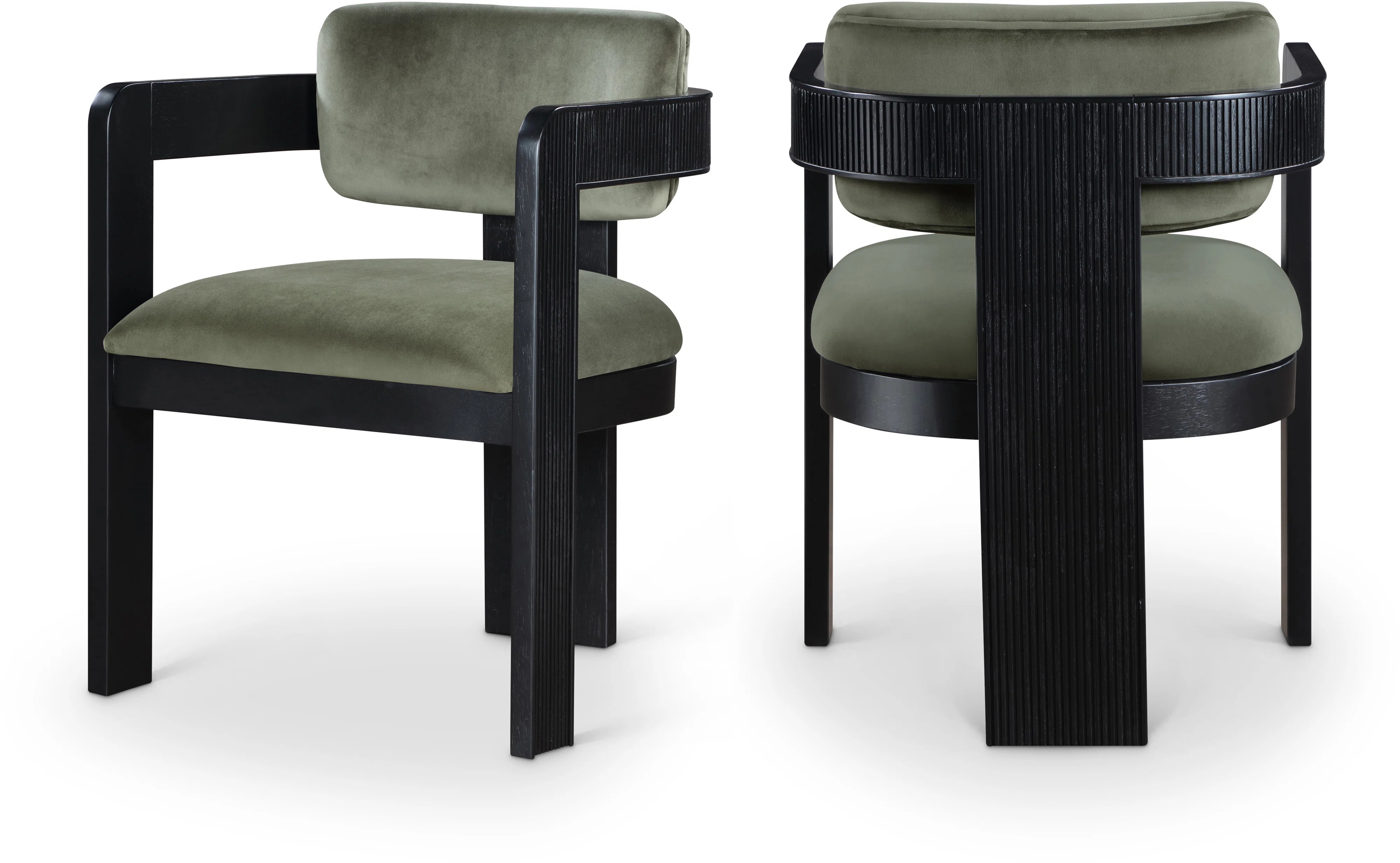 Frink Linen Textured Fabric Dining Chair | Wayfair North America