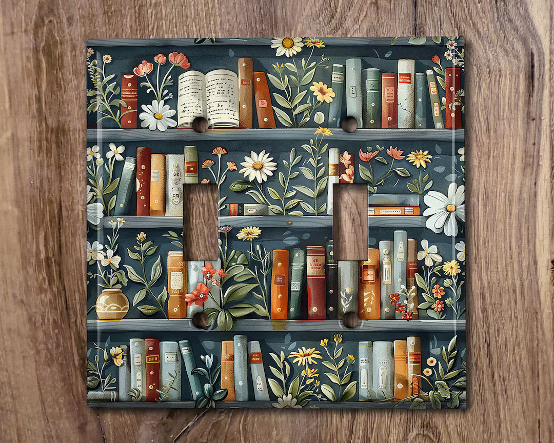 Metal Light Switch Cover, Light Switch Plate, Outlet Cover, Wall Plate, Home Decor Idea, Stunning... | Etsy (US)