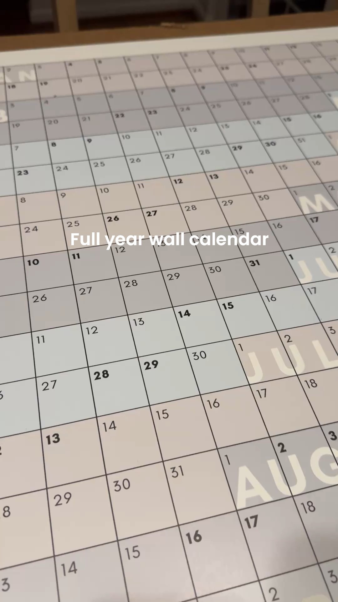 Full year wall calendar to get you organized for 2026 📆

Mrsmeganjane, calendar, home finds

#LTKFindsUnder50 #LTKHome