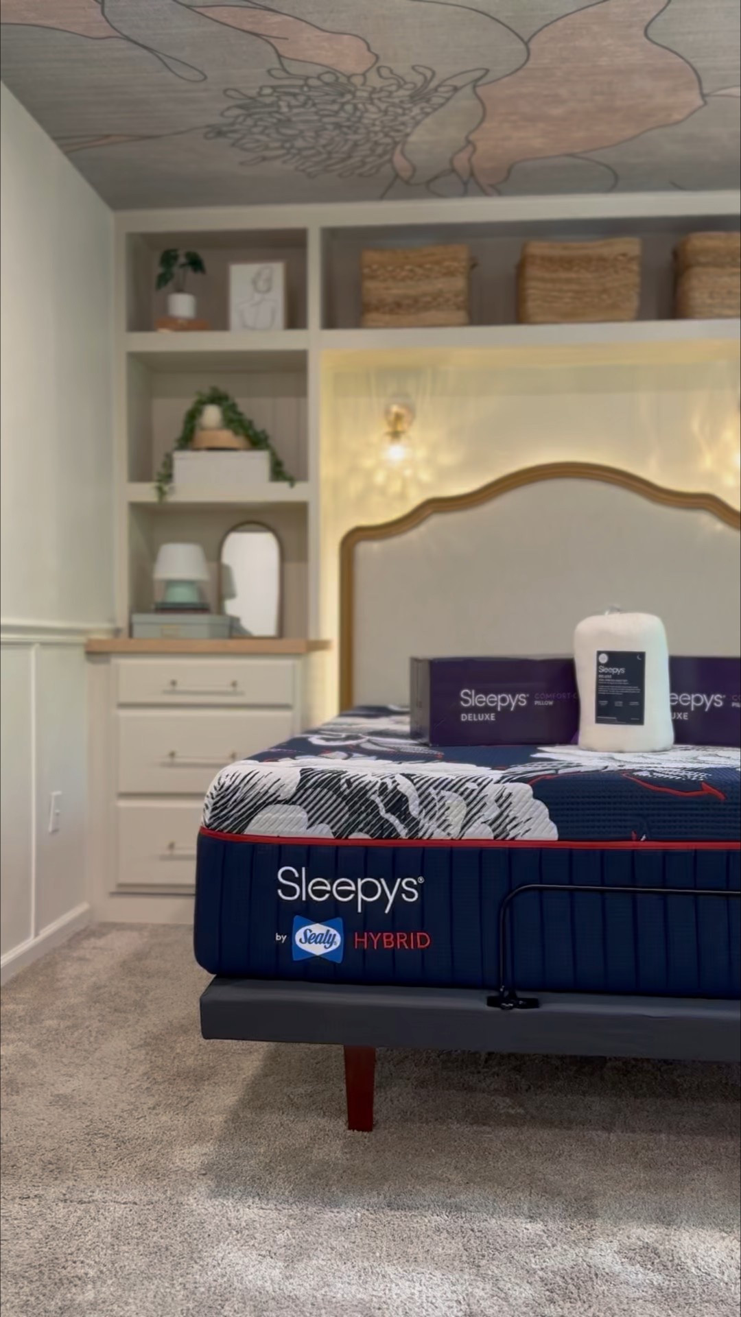 Final detail in Skylas bedroom... so obsessed with this new mattress and adjustable base! Shop now during the Memorial Day Sale and save up to $700 + get a FREE adjustable base! [ad] #mattressfirmpartner #getmatched #sleepatnight @mattressfirm

#LTKFamily #LTKOver40 #LTKHome