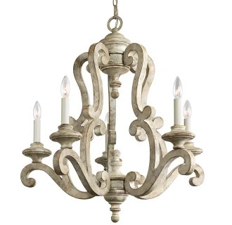 Kichler Hayman Bay 5 Light 28" ChandelierModel:43256DAW | Build.com, Inc.
