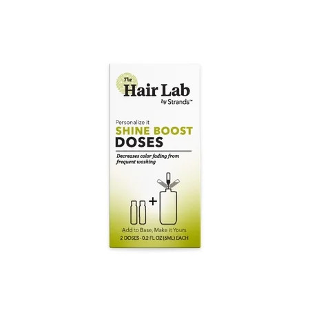 The Hair Lab Shine Boost Custom Shampoo and Conditioner Dose Set with Lemon Protein to Brighten Hair 2 x 0.2 fl oz | Walmart (US)
