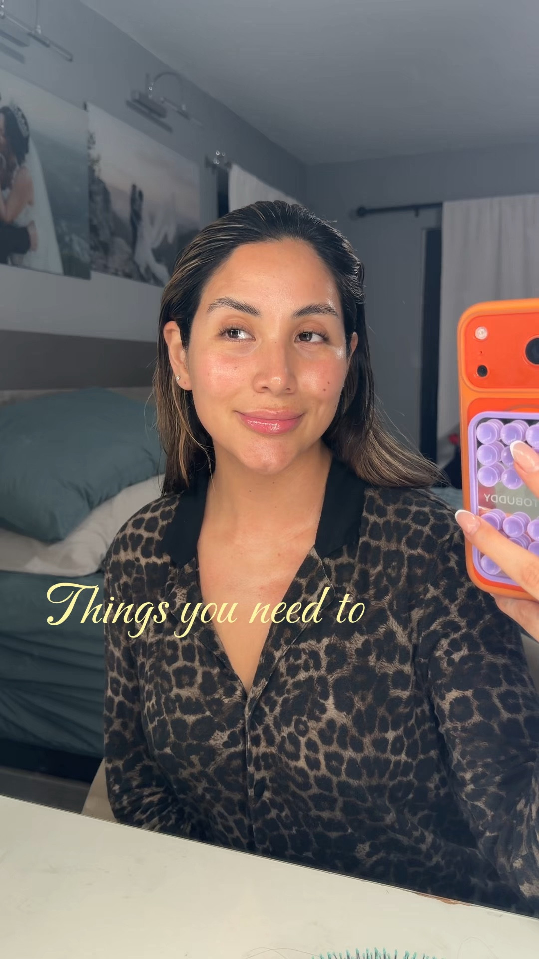 Goodnight lovelies! 🧸🫧✨💘  #bedtimeroutine #nighttime #skincare #haircare 