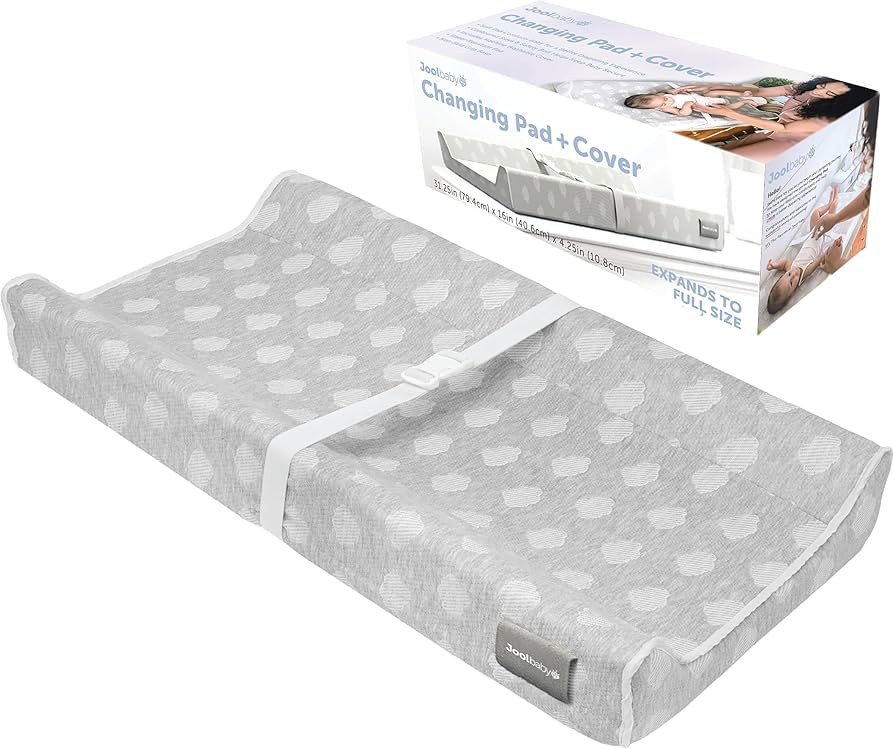 Jool Baby Changing Pad - Contoured, Waterproof & Non-Slip, Includes a Cozy, Breathable, & Washabl... | Amazon (US)