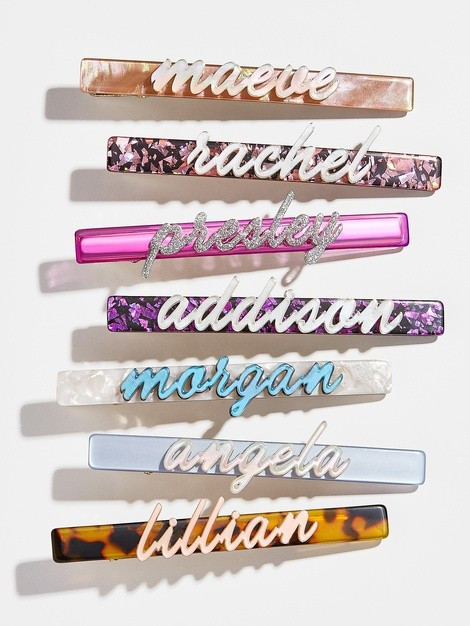 Slim Custom Hair Clip | BaubleBar (US)