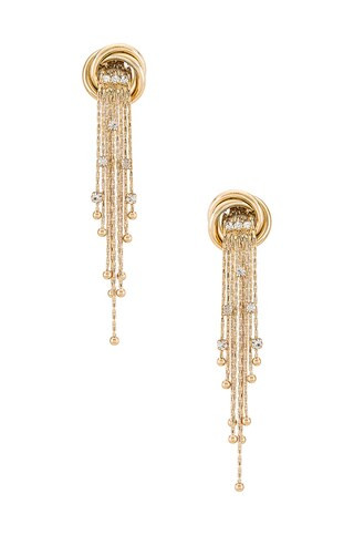 Echo Earrings in Gold | Revolve Clothing (Global)
