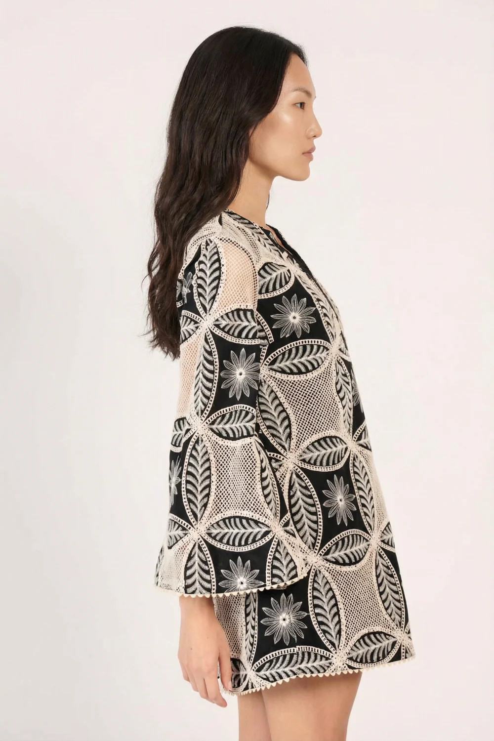 Mini Dress Gia - Black | Poupette St Barth