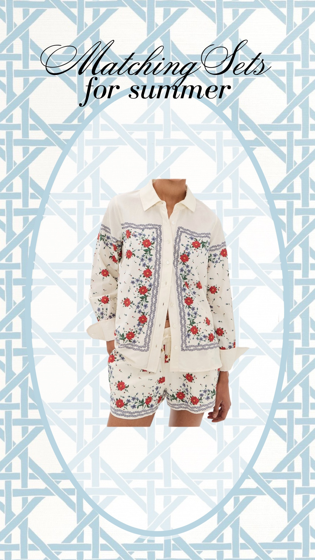 Super cute matching set for summer!