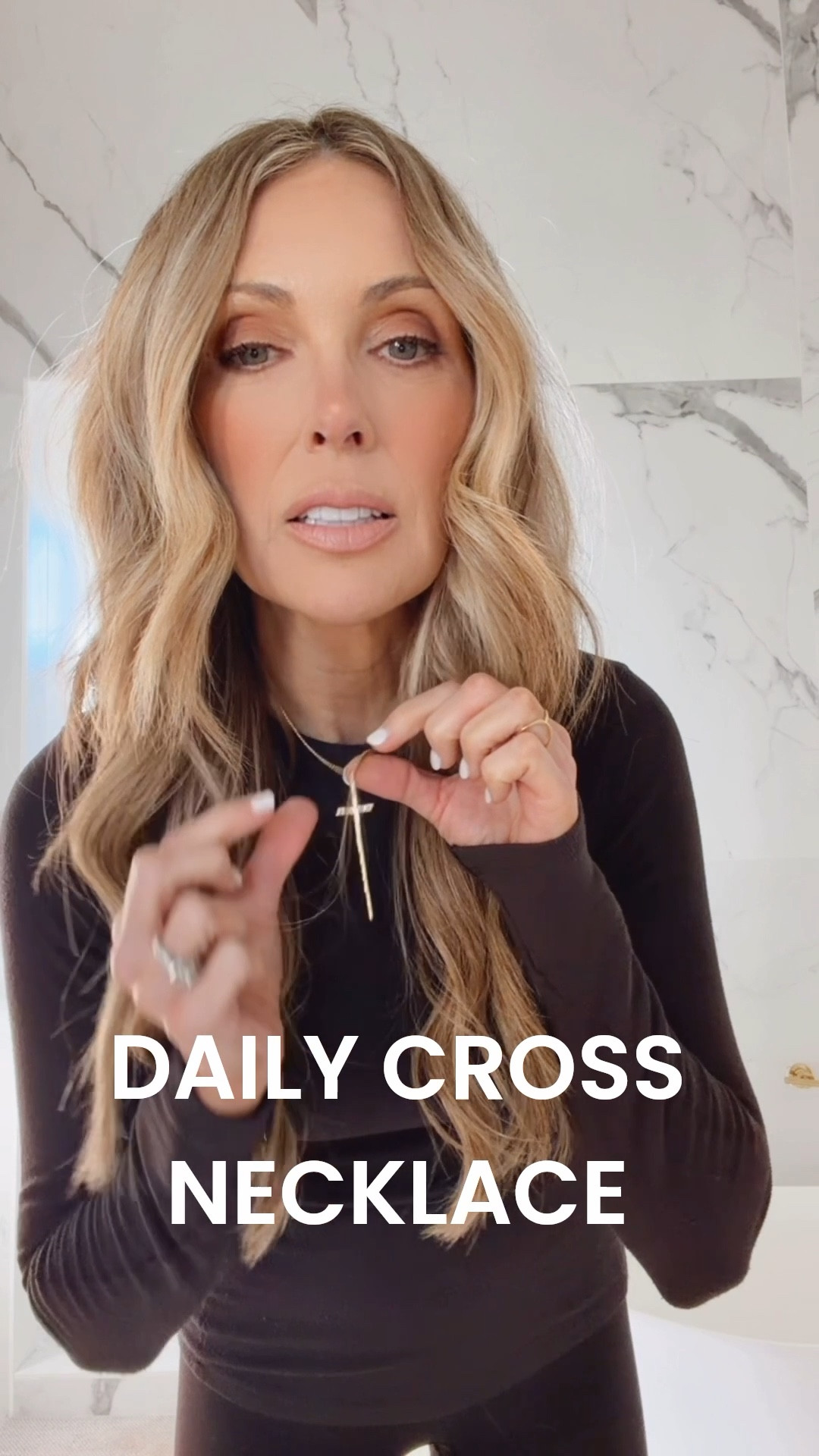 I wear it everyday and it's often a great reminder, when I see myself in the mirror or while making a video, that the Lord has a plan for us even in the most stressful seasons. 

#LTKootd #LTKmomlife #LTKgrwm