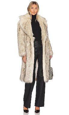 Katie Faux Fur Coat
                    
                    Jakke | Revolve Clothing (Global)