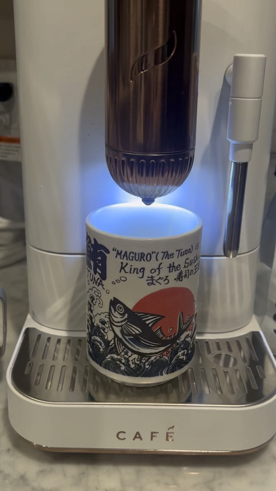 Espresso Afternoon Pick me up? YES Please! Only before 3 pm though… 

This matte white and Gold espresso machine small, beautiful, and wastes not. Super simple function and perfect in so many spaces. It comes complete with a milk frother too! 

Mother’s Day is Right around the corner- Just Sayin’…. 

#mothersday #fathersday #LTKgift

#LTKfamily #LTKhome