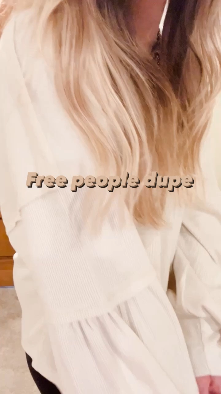 Amazon Free People dupe! Size small!

#LTKsalealert #LTKstyletip #LTKunder50