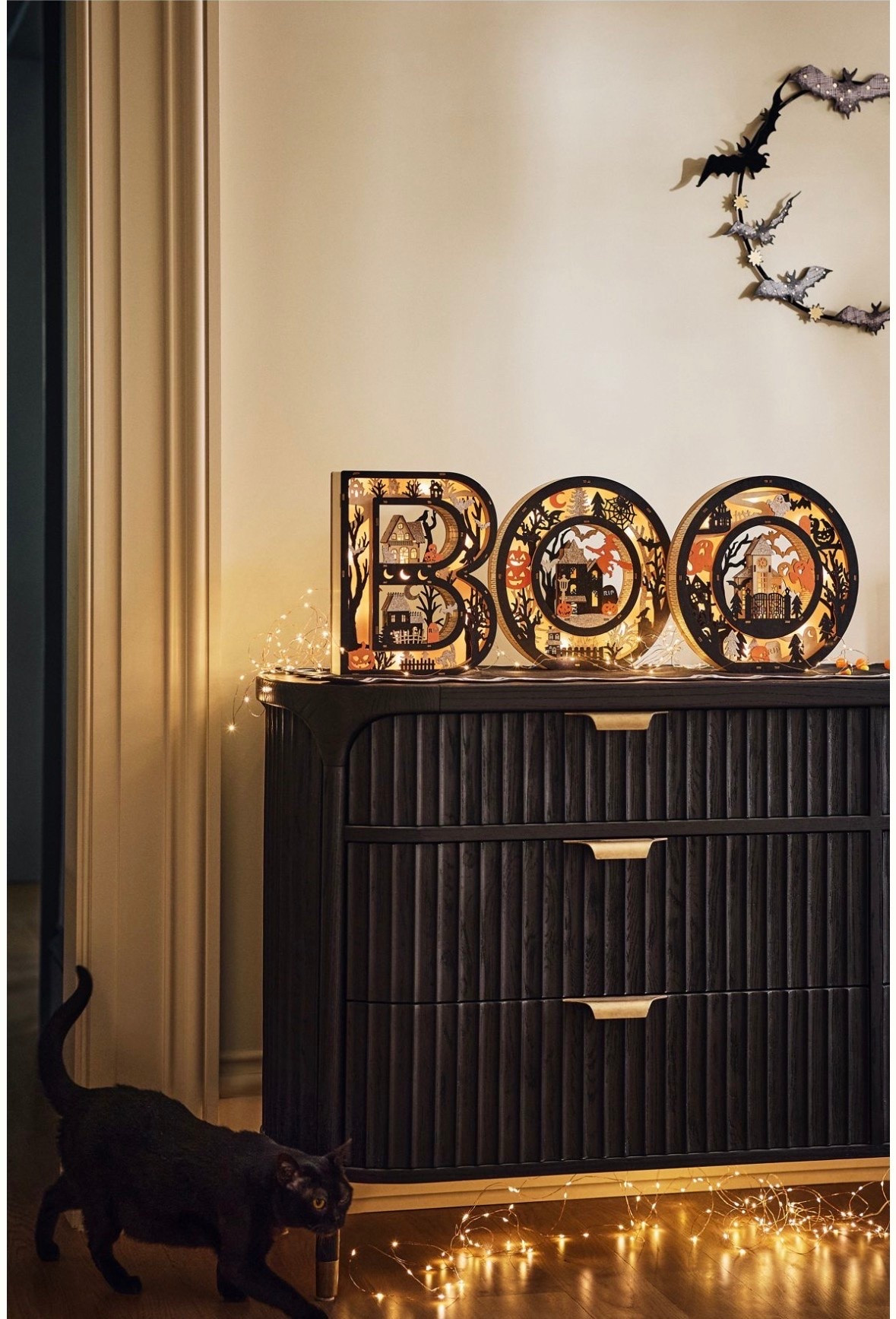 Halloween mantle light up sign is on my wish list!

#LTKSeasonal #LTKHome #LTKSaleAlert